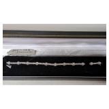 Brilliand diamond estate bracelet