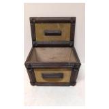 Antique New England Tramp Art Document Box