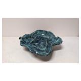 Vintage Periwinkle Blue Ceramic Ash tray