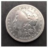 1900 - O Morgan Silver Dollar