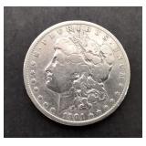 1901 - O Morgan Silver Dollar