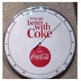 Round Coca Cola Thermometer