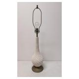 Vintage Ivory Swirl table lamp