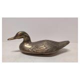 Brass plated Duck Decoy
