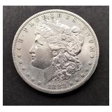 1883 - S Morgan silver dollar