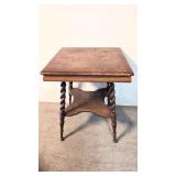 Oak Barley twist table