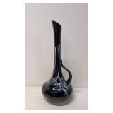 large Vintage Black Royal Haeger pitcher