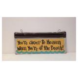 Your Closer to heaven When you're at the Beach Sig