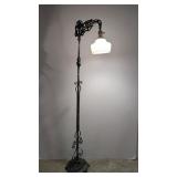 Antique Wrought Iron Bridge Lamp