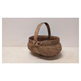 Hand made wood splint Buttocks egg basket