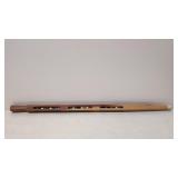 Whimsey carved walking cane with marbles