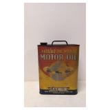 Rare 1930s (2) Gal. Around The World Oil Can