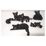 5 Cabin Decor Bear Wall Hangers