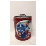 5 Gallon White Star Gasoline can