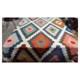 hand made Polyester Fabric quilt  1980s