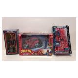 Spider Man Web Cycle, electronic gloves & Head