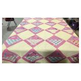 Antique hand made Basket quilt