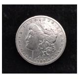 1900 - O  Morgan Silver dollar
