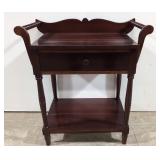 Antique Cherry one drawer washstand