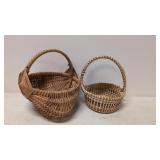 Oak Splint Buttocks basket & sweet grass basket