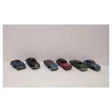 6 Vintage Japan Frictiion Vehicles