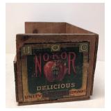 No - Kor Apples Wood Crate