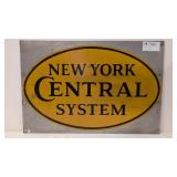 New York Central System Sign