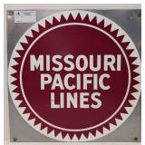 Missouri Pacific Lines Railroad sign