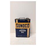 Vintage Sunoco Mercury Motor Oil 2 Gallon can