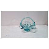 Turquoise Swirl Basket