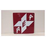 Vintage R E A X Railway Express Agency Porcelain i