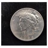 1923 Peace Silver dollar