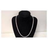 .925 Brilliant Diamond Estate necklace