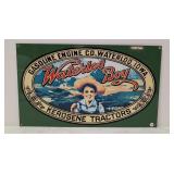 Porcelain Waterloo Boy Kerosene Tractors sign