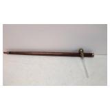 Vintage Walking stick with flask inside