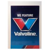 2017 We Feature Valvoline metal sign