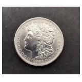 1921 - D Morgan Silver Dollar