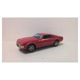 Vintage Taiyo 1969 Red oldsmobile Tornado