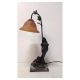 Figural Resin table lamp