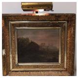 Early Antique landscape oil on canvas