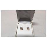 .925 Diamond Estate Earrings