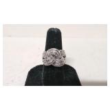 Large Diamond Estate Ring