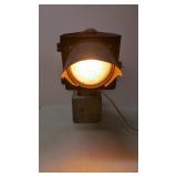 Vintage Caution Railroad or Traffic light