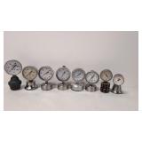 8 Industrial pressure guages