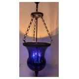 Cobalt Blue Chandlelier