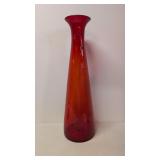 Mid Century Blenko Flkoor Vase Designer Husted