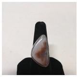 .925 Navajo Ring with Seraphinite