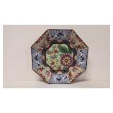 Vintage Imari Ware Japan octagon plate