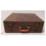 Vintage Wooden Salesman display box