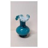 Blue Case Glass Vase